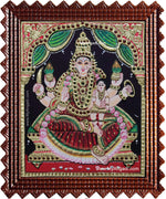 Santhana Lakshmi Tanjore Painting