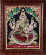Santhana Lakshmi Tanjore Painting
