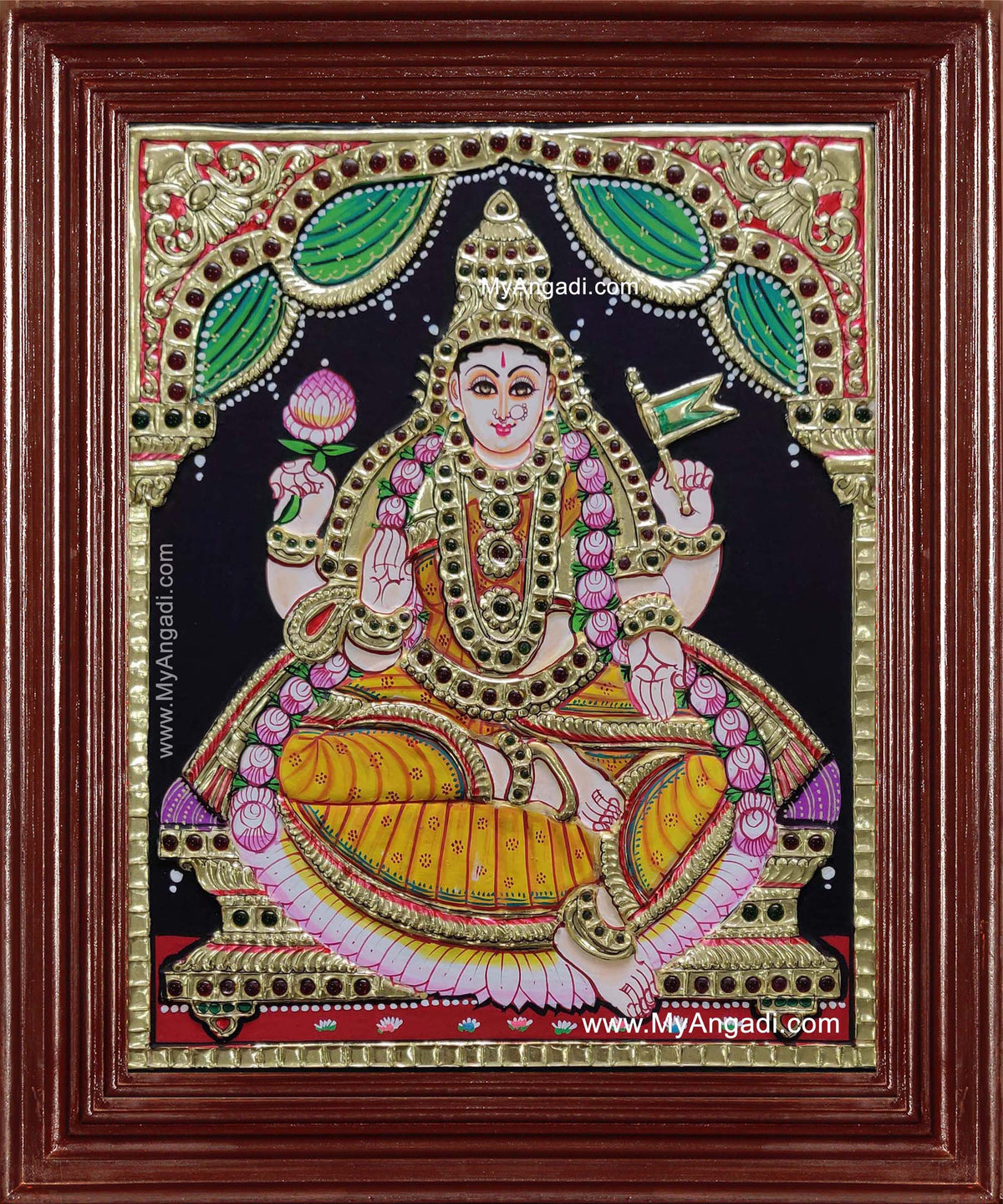 Ashta Lakshmi Tanjore Painting