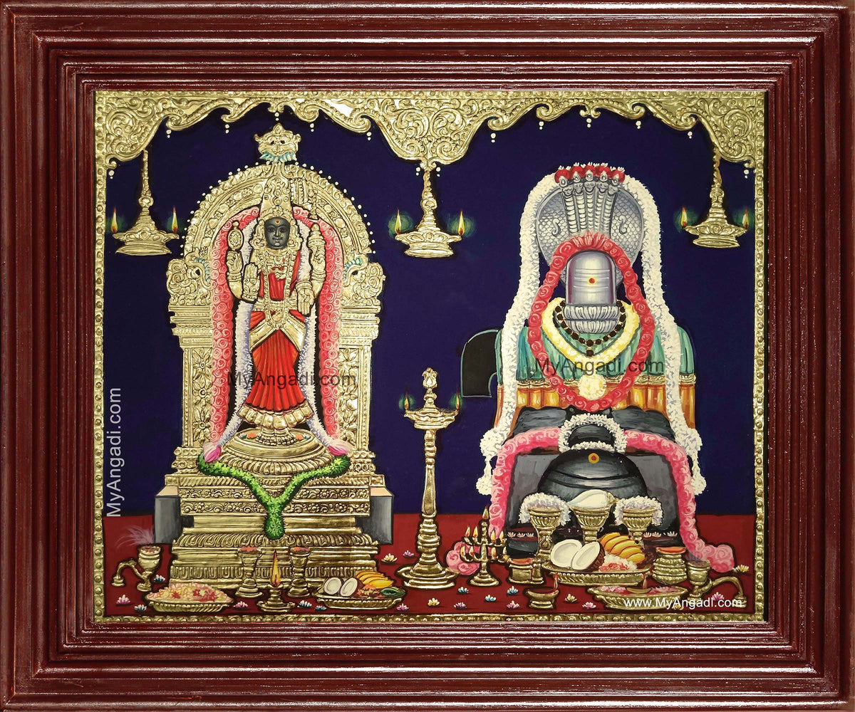 Vaitheeswaran Thaiyal Nayagi Tanjore Painting