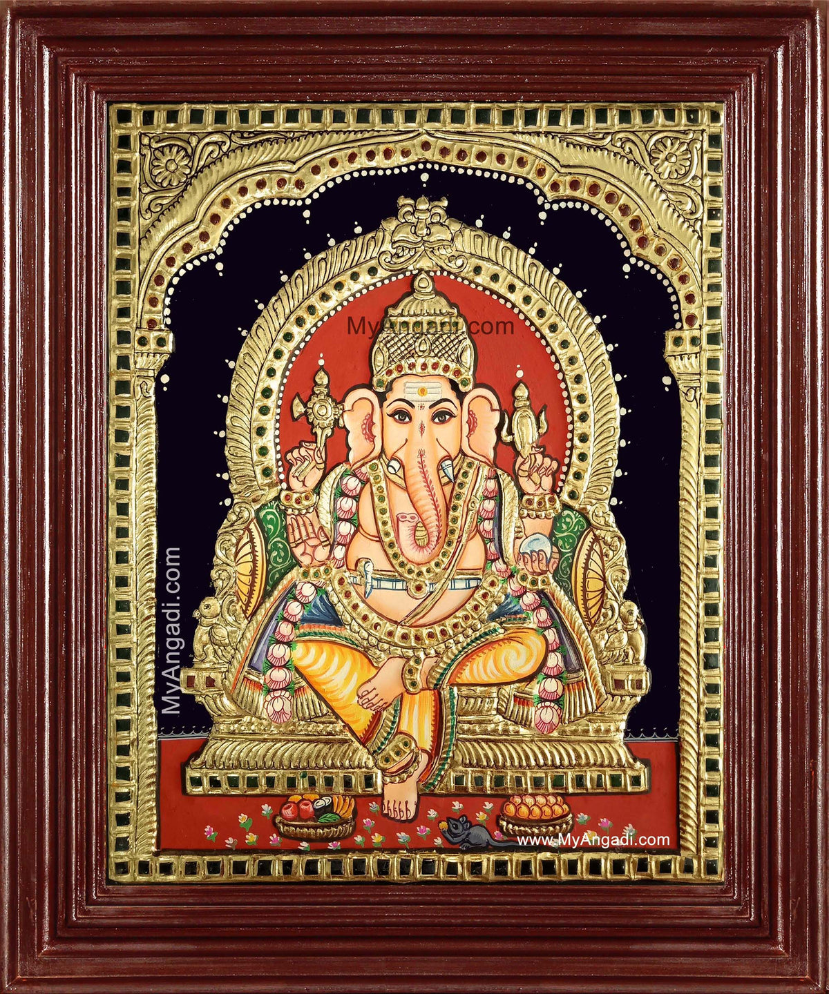 Ganesh Tanjore Painting