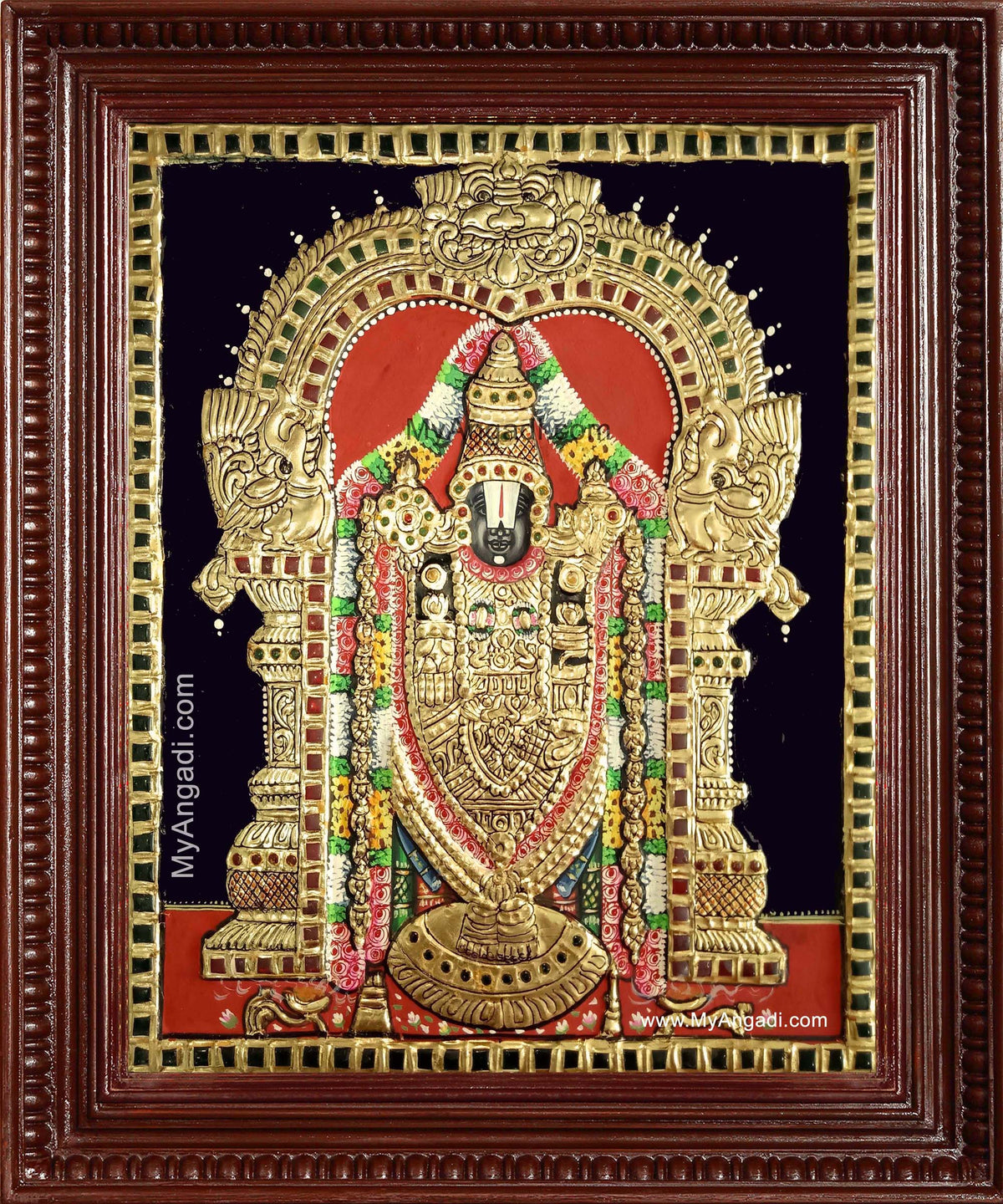Tirupathi Perumal Tanjore Painting