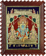 Narayanan Sri Devi Bhu Devi Tanjore Painting