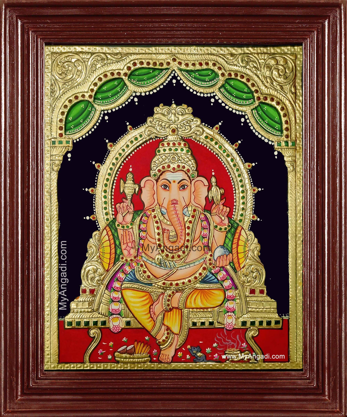 Vinayakar Tanjore Painting