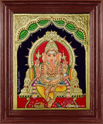 Vinayakar Tanjore Painting
