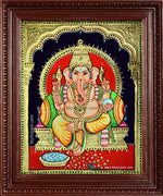 Shree Ganesha Tanjore Painting