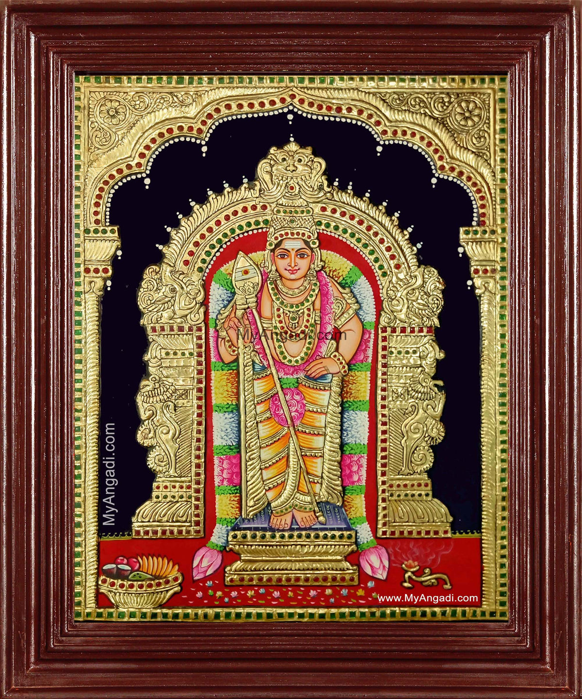 Murugan Tanjore Painting
