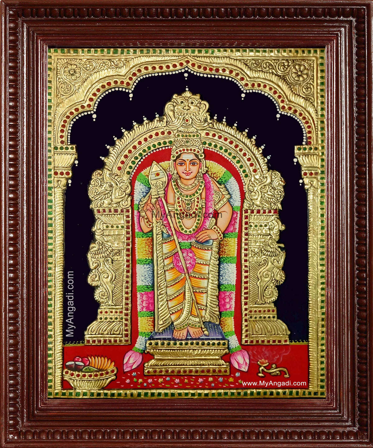 Murugan Tanjore Painting