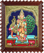 Mayil Murugan Tanjore Painting