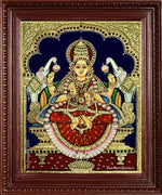 Gaja Lakshmi Tanjore Painting