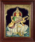 Kalaimagal Saraswathi Tanjore Painting