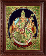 Saraswati Devi Tanjore Painting