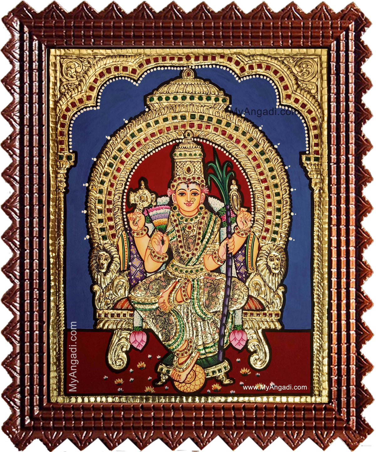 Lalitha Devi Tanjore Painting