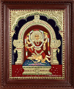 Kalamangalam Kulavilakku Amman Tanjore Painting