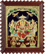 Sri Lalitha Tripura Sundarai Tanjore Painting