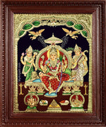 Sri Lalitha Tripura Sundarai Tanjore Painting