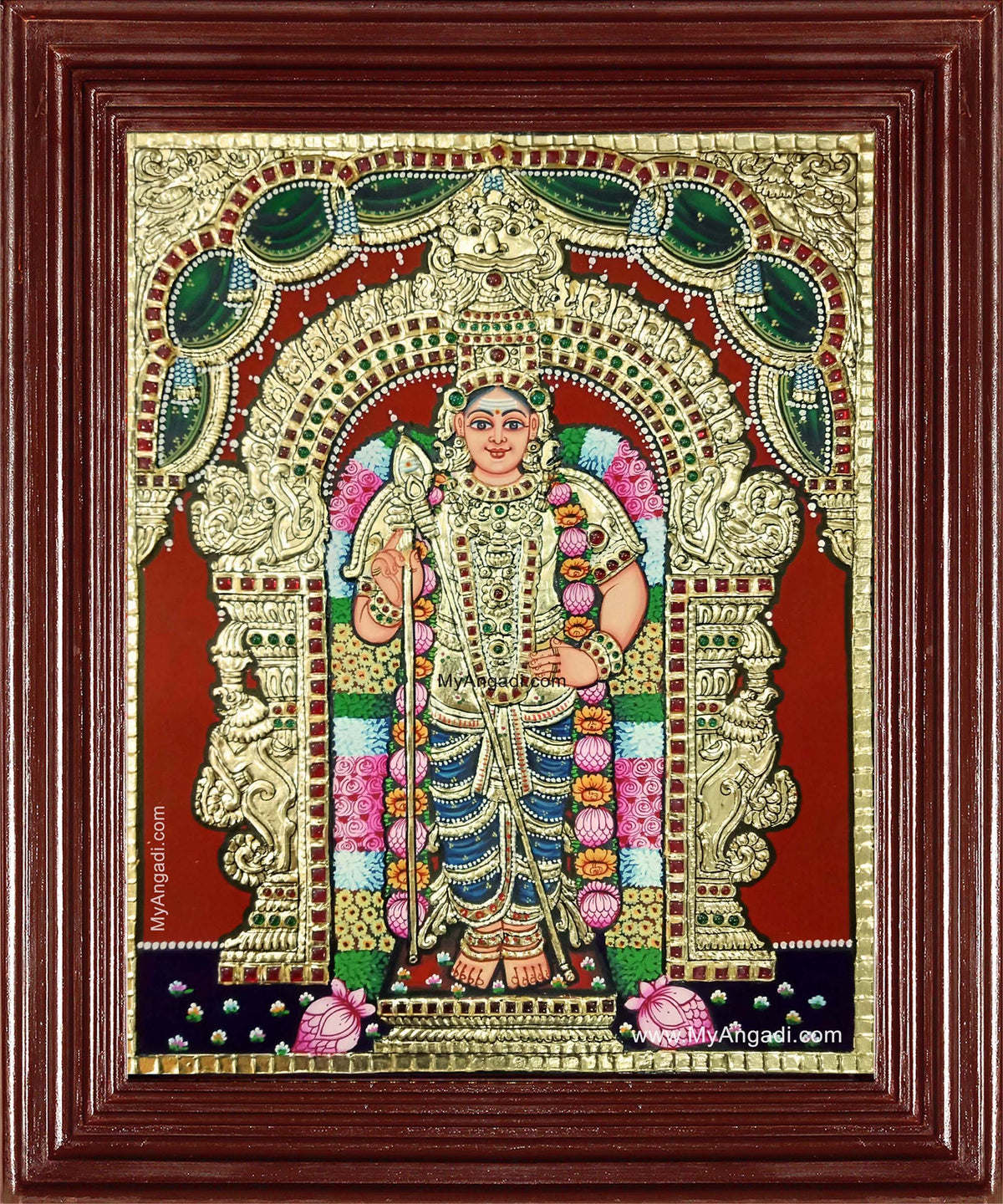 Murugan Tanjore Painting