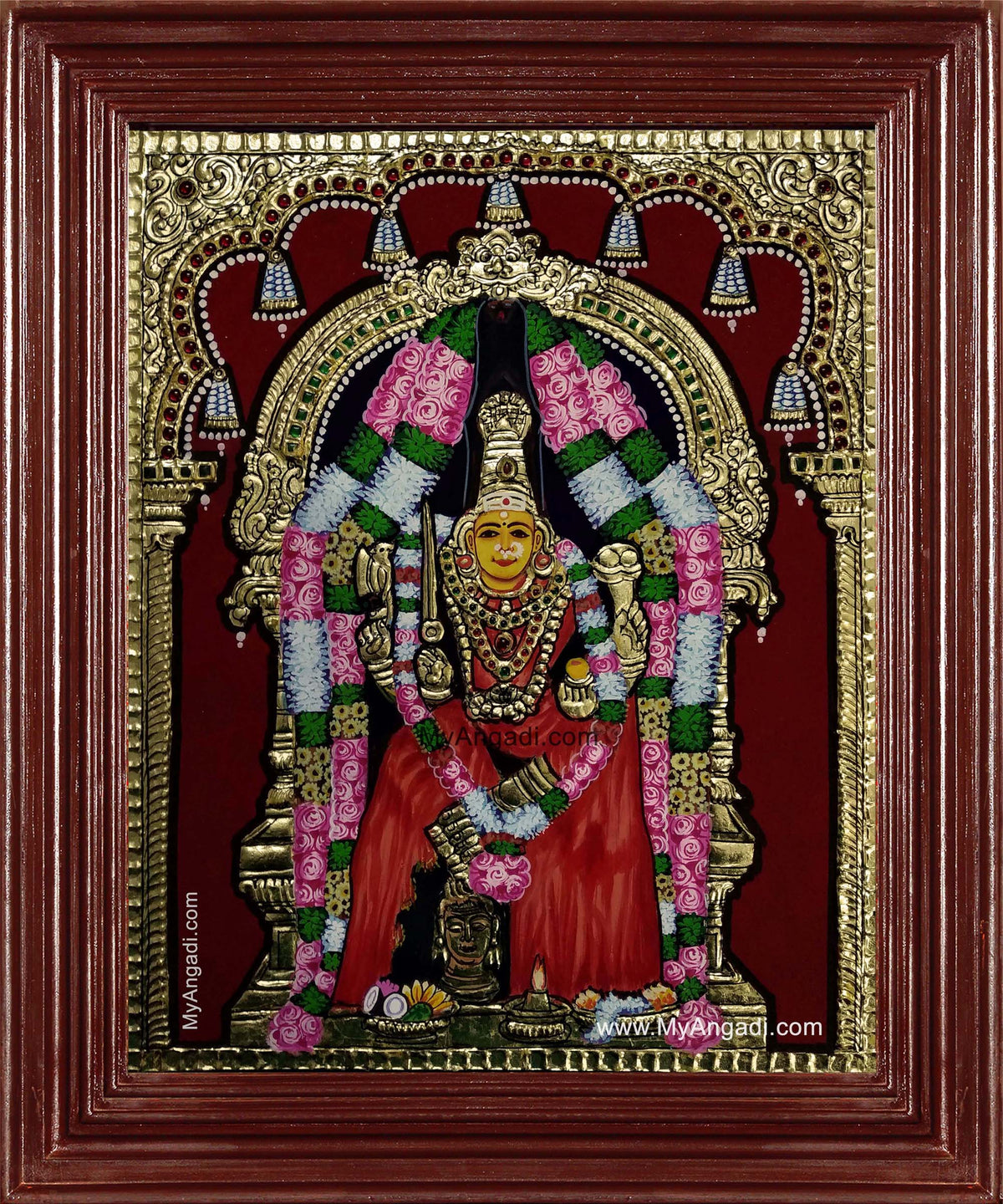 Angalamman Tanjore Painting