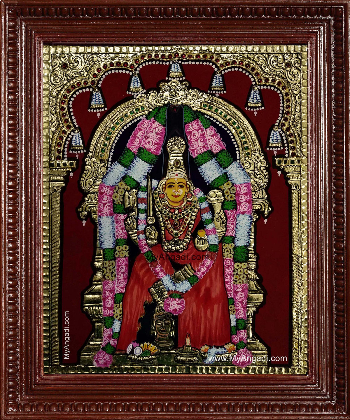 Angalamman Tanjore Painting