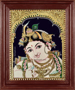 Shri Krishnar Tanjore Painting