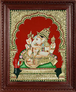 Sri Ganesha Tanjore Painting
