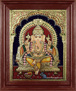 Ganesha Tanjore Painting