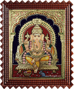 Ganesha Tanjore Painting
