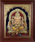 Ganesha Tanjore Painting