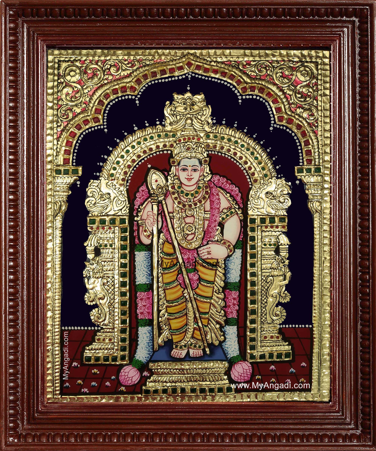Murugan Tanjore Painting