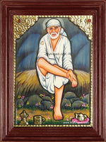 Small Size Sai Baba Tanjore Painting