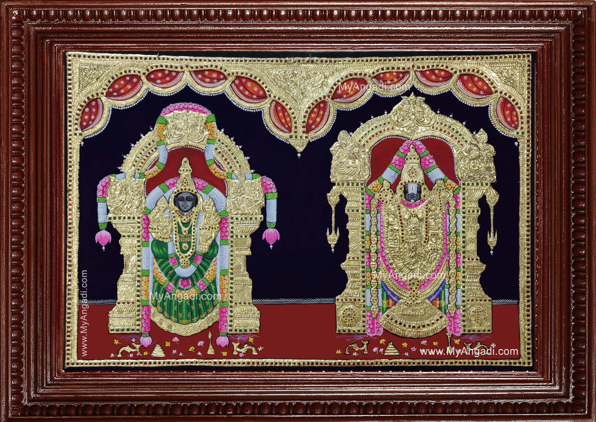 Srinivasan Alamelumanga Tanjore Painting