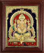 Shri Ganesha Tanjore Painting