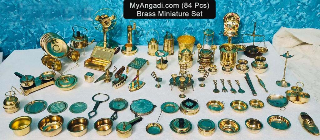 Kids Miniature Set - 84 Pcs Set