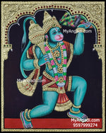 Hanuman Tanjore Painting