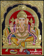 Ganesha Tanjore Painting