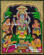 Sathya Narayana Tanjore Painting