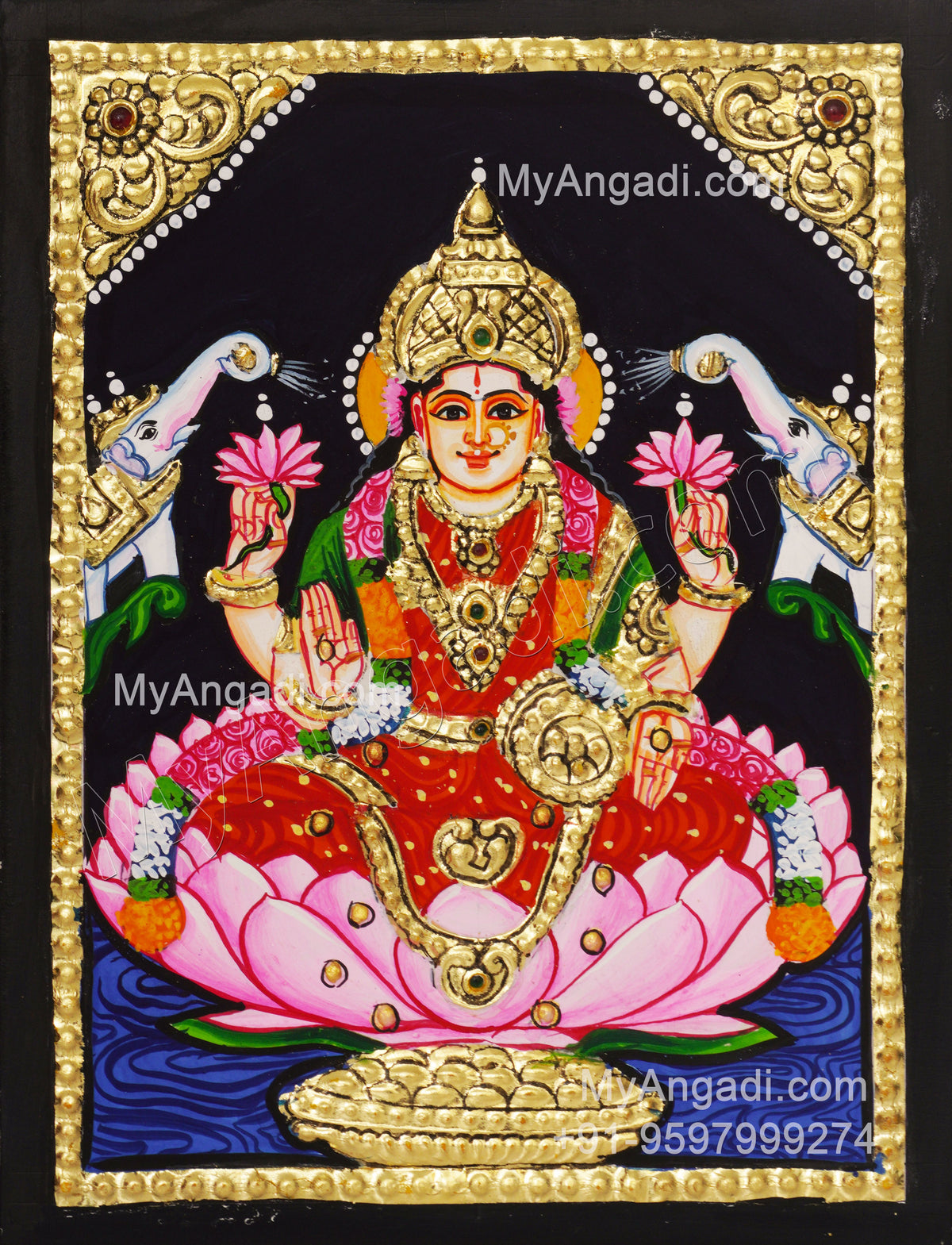 Lakshmi Tanjore Paintings