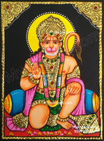 Hanuman Tanjore Painting