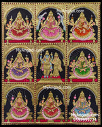Ashtalakshmi Tanjore Paintings