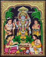 Sathya Narayana Tanjore Painting