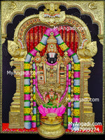 3D Balaji Lakshmi Tanjore Painting