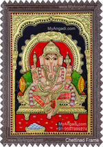 Ganesha Tanjore Painting