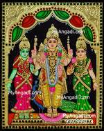 Valli Deivanai Murugan Tanjore Painting