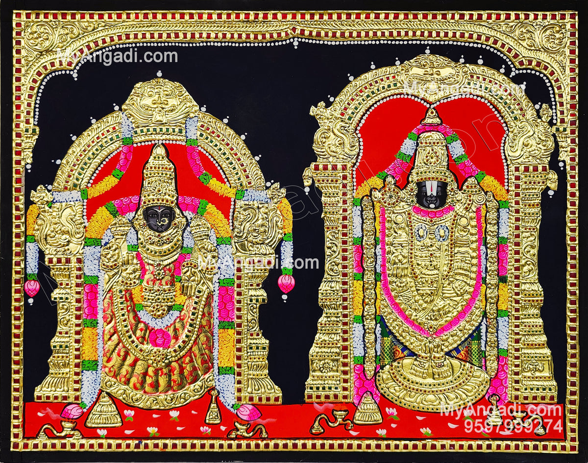 Balaji Thayar Tanjore Painting