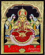 Gajalakshmi Tanjore Painting