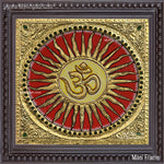 Om - Sun Tanjore Paintings
