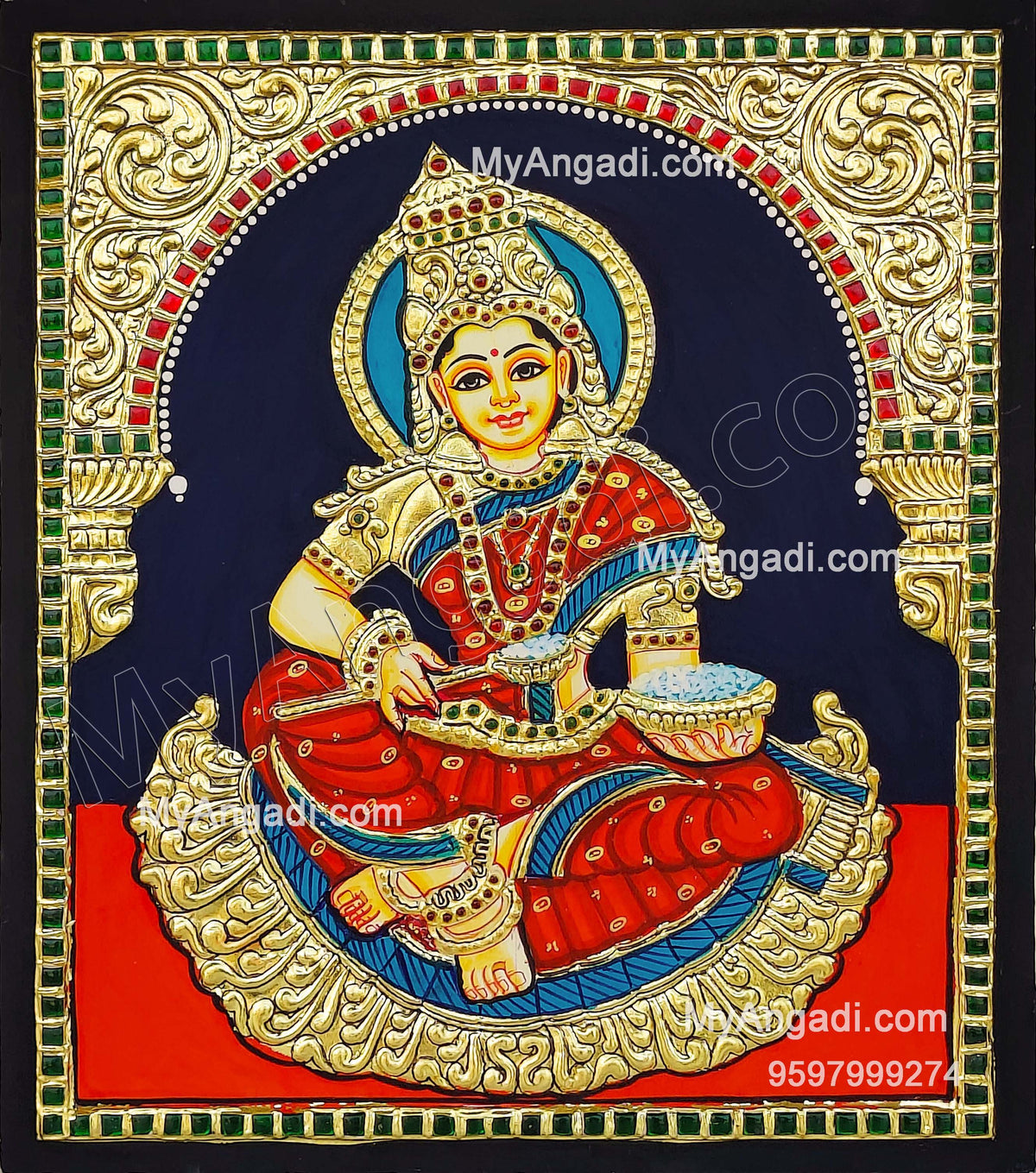 Annapoorani Tanjore Painting