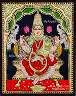Gajalakshmi Tanjore Painting