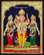 Murugan Valli Deivanai Tanjore Painting