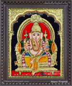Ganesha Tanjore Painting